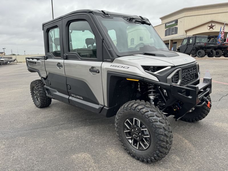 2024 Polaris RANGER CREW XD 1500 NORTHSTAR PREMIUM SILVERImage 3