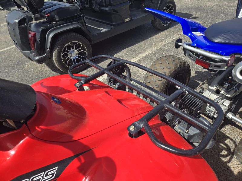 USED 2008 POLARIS TRAIL BOSS 330 INDY RED Image 7