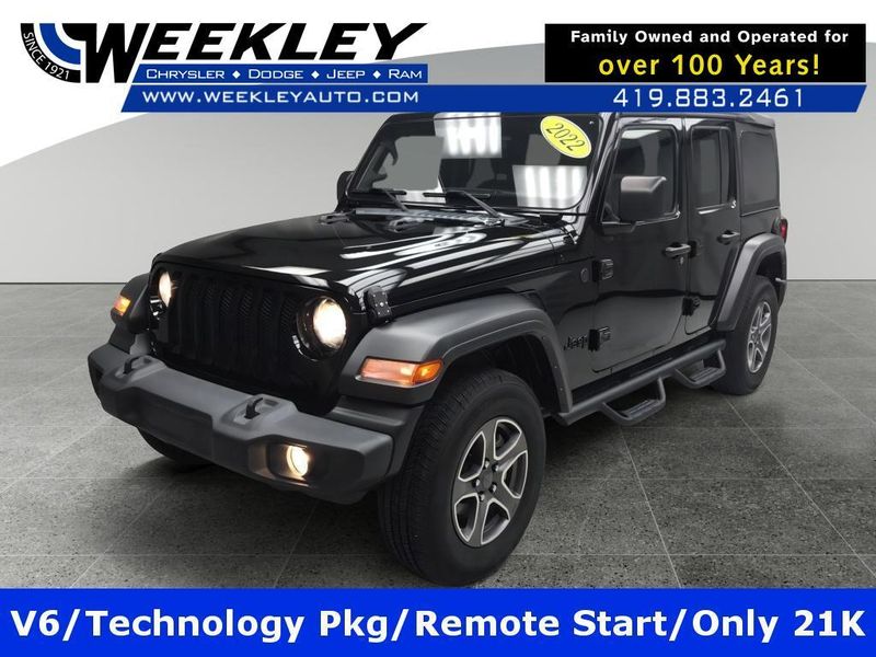 Used 2022 Jeep Wrangler Unlimited Sport SImage 1