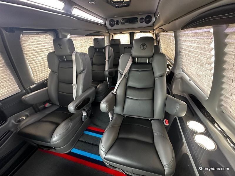 2022 Chevrolet Express Cargo  in a Black/Graystone Metallic Fade exterior color and Graphiteinterior. Paul Sherry Chrysler Dodge Jeep RAM (937) 749-7061 sherrychrysler.net 