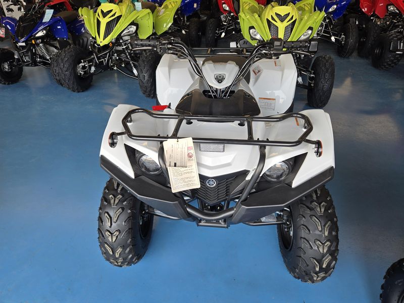 2024 Yamaha GRIZZLY 90 WHITE AND ARMOR GRAY Image 6