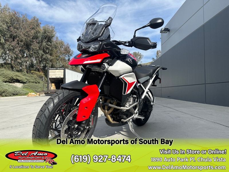 2024 Triumph TIGER 900 GT ARAGON EDITION  in a DIABLO RED/PHANTOM BLACK exterior color. Del Amo Motorsports of South Bay (619) 547-1937 delamomotorsports.com 