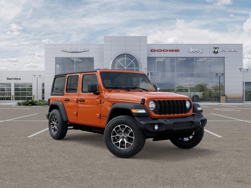 New 2025 Jeep Wrangler 4-door Sport S