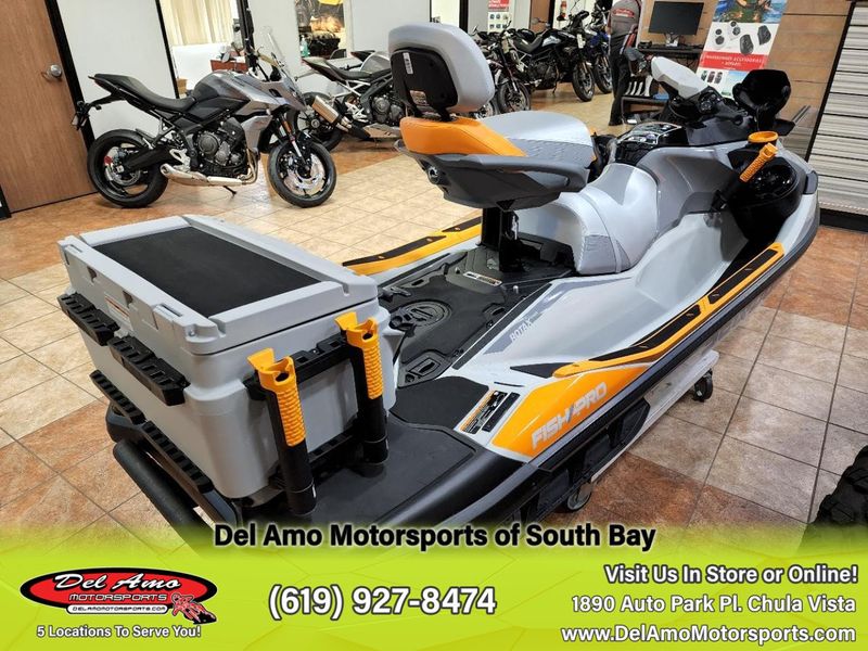 2024 Sea-Doo 19RG  in a SHARK GREY / ORANGE CRUSH exterior color. Del Amo Motorsports of South Bay (619) 547-1937 delamomotorsports.com 