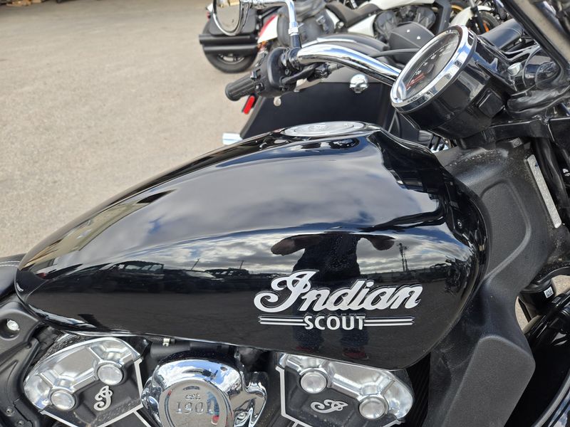USED 2021 INDIAN MOTORCYCLE SCOUT ABS THUNDER BLACK 49ST BASE Image 5