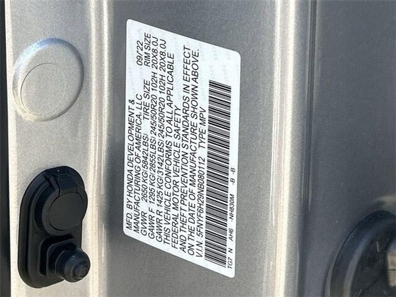 2022 Honda Pilot Special Edition photo 32
