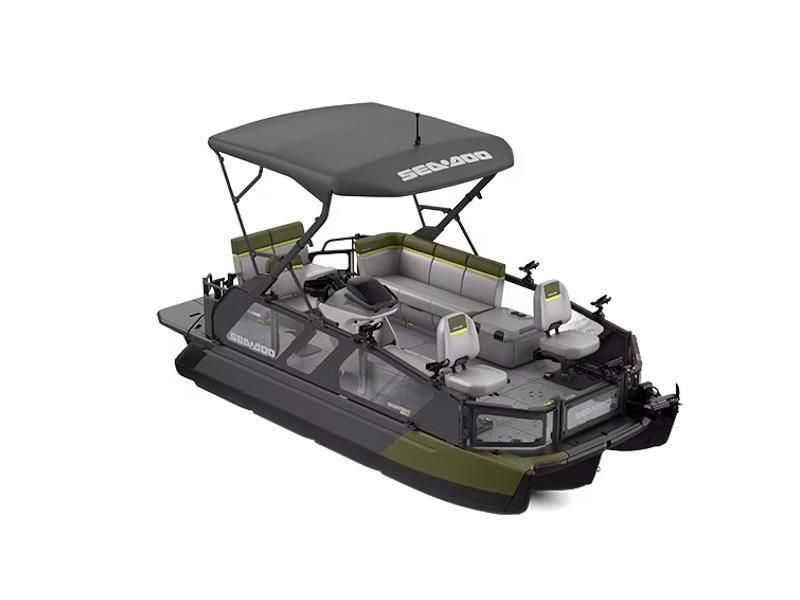 New 2025 SEADOO PB SWT FISH 18 230 GN GALV 25 Image 1