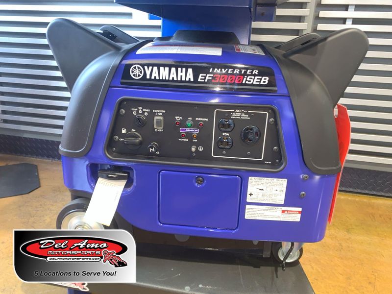 2021 Yamaha EF30ISEBZ  in a TEAM YAMAHA BLUE exterior color. Del Amo Motorsports of Long Beach (562) 362-3160 delamomotorsports.com 
