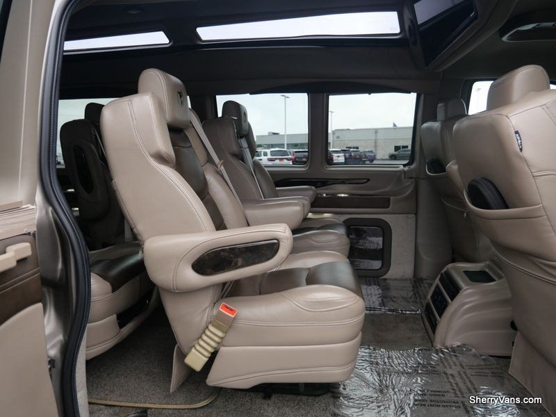 2022 Chevrolet Express Cargo  in a Bronzemist Metallic Fade exterior color and Taupe/Browninterior. Paul Sherry Chrysler Dodge Jeep RAM (937) 749-7061 sherrychrysler.net 