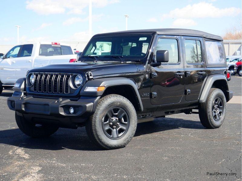 New 2026 Jeep Wrangler 4-door Sport
