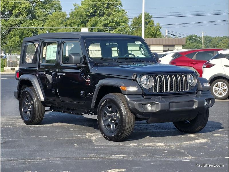 New 2026 Jeep Wrangler 4-door Sport