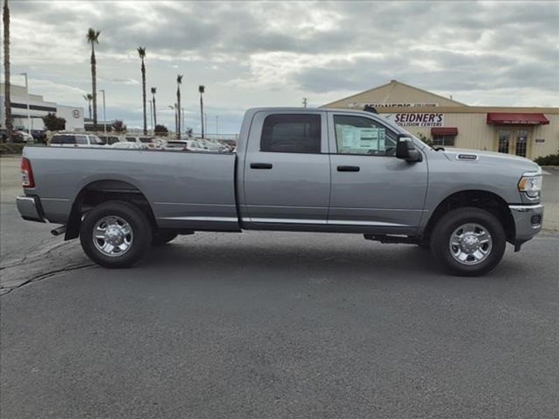 2024 RAM 2500 Tradesman in a Billet Silver Metallic Clear Coat exterior color and Blackinterior. Perris Valley Auto Center 951-657-6100 perrisvalleyautocenter.com 