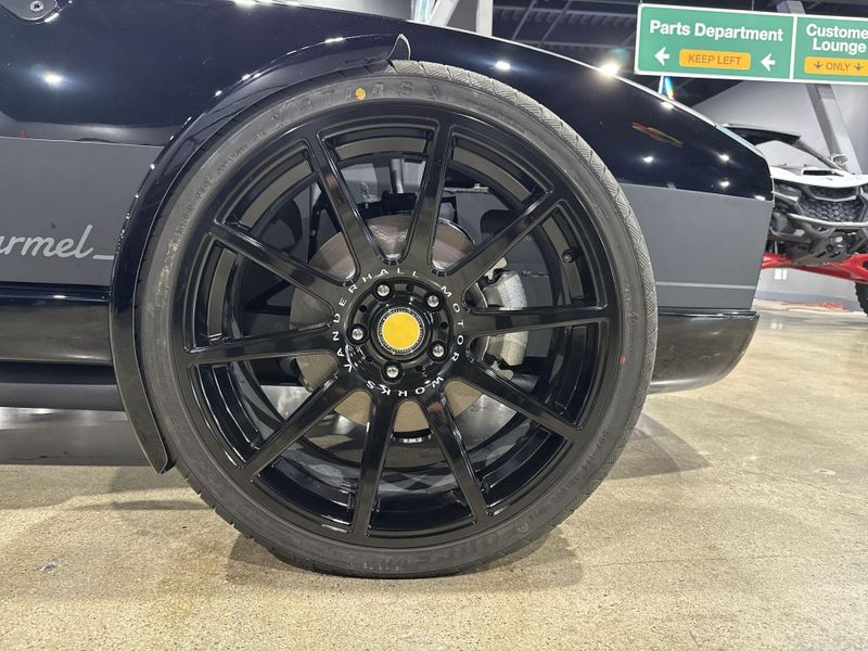 2024 Vanderhall CARMEL BLACKJACK  in a BLACK exterior color. Del Amo Motorsports of Redondo Beach (424) 390-7811 delamomotorsports.com 