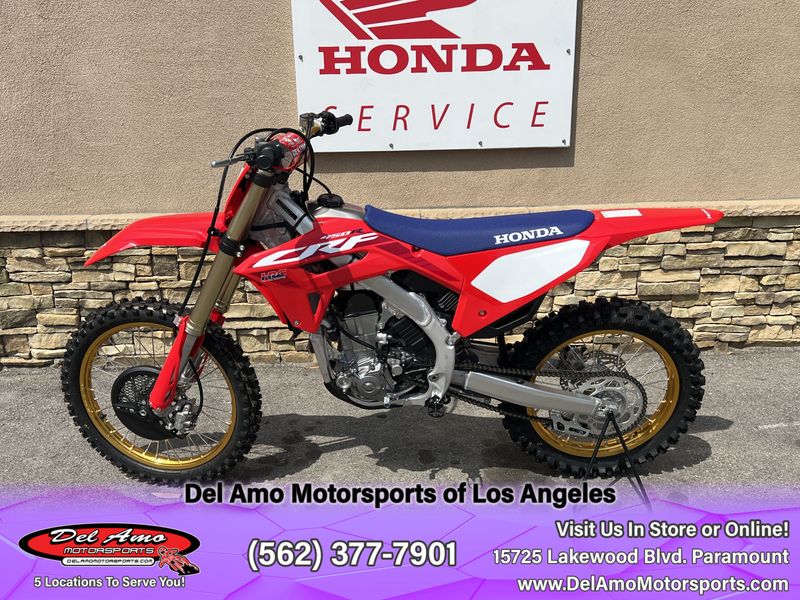 2023 Honda CRF450R50P  in a RED exterior color. Del Amo Motorsports of Los Angeles (562) 262-9181 delamomotorsports.com 