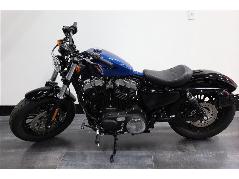 2022 Harley-Davidson Sportster in a Blue exterior color. New England Powersports 978 338-8990 pixelmotiondemo.com 