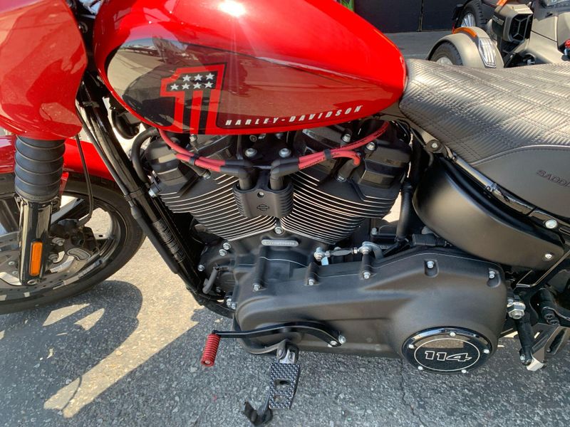Used 2022 Harley-Davidson Street Bob 114 Redline Red Image 16