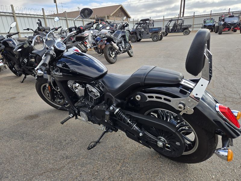 USED 2021 INDIAN MOTORCYCLE SCOUT ABS THUNDER BLACK 49ST BASE Image 6