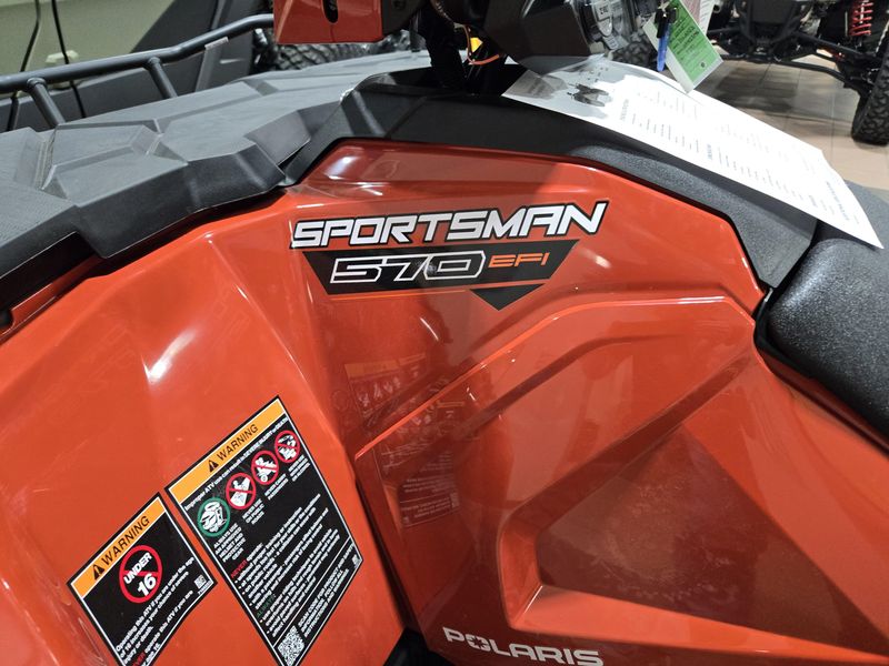 2025 Polaris SPORTSMAN 570 ORANGE RUST Image 12