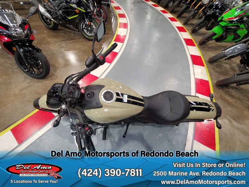 2024 Kawasaki EN650DRFAL-GN2  in a PEARL SAND KHAKI/EBONY exterior color. Del Amo Motorsports of Redondo Beach (424) 304-1660 delamomotorsports.com 