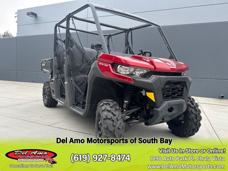 2024 Can-Am 8LRA  in a FIERY RED exterior color. Del Amo Motorsports of South Bay (619) 547-1937 delamomotorsports.com 