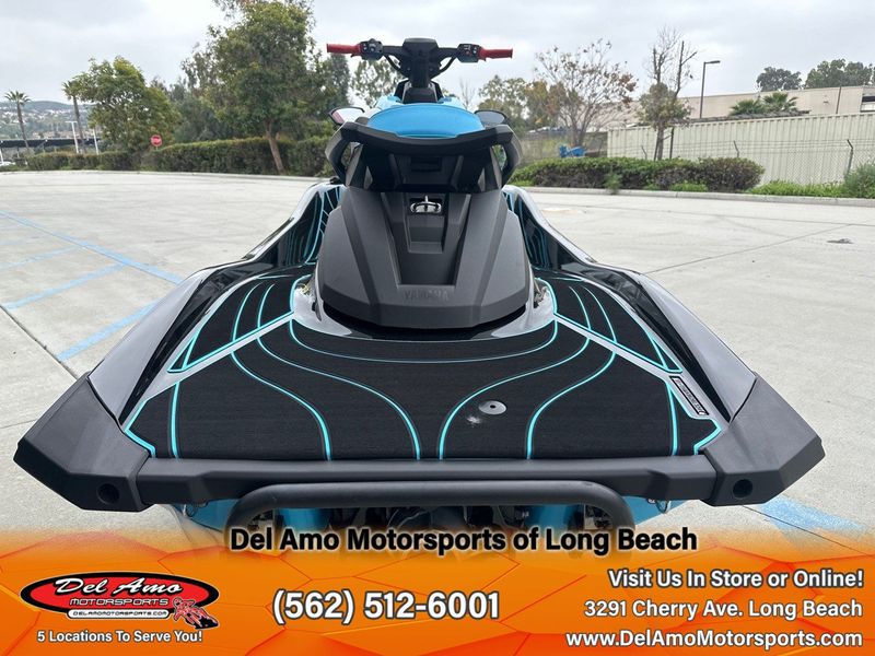 2024 Yamaha GP1900A-AA  in a BLACK/CYAN exterior color. Del Amo Motorsports of Long Beach (562) 362-3160 delamomotorsports.com 