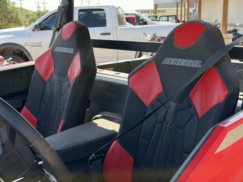 USED 2025 POLARIS GENERAL XP 1000 ULTIMATE INDY RED Image 7