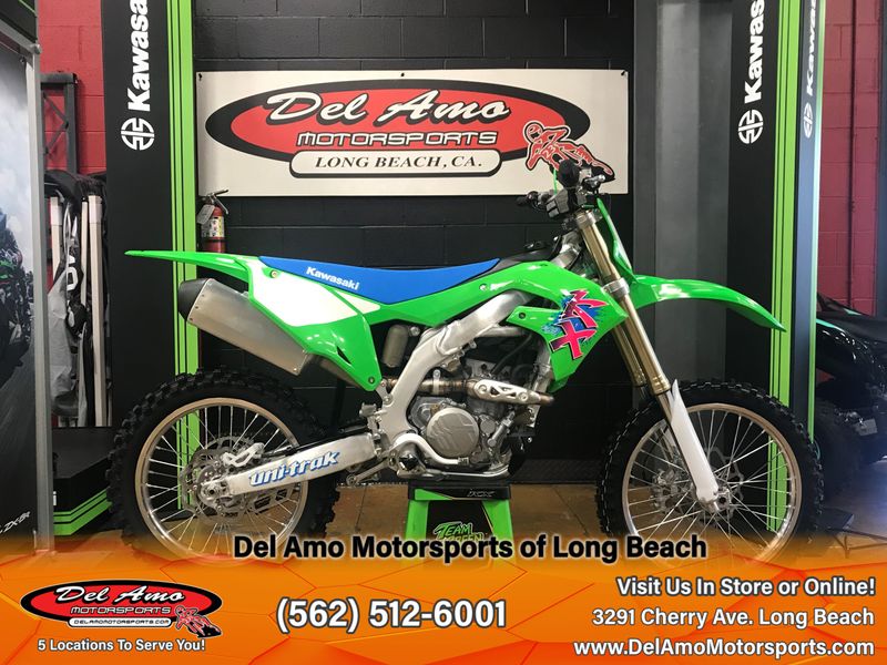 2024 Kawasaki KX252CRFAN-GN2  in a LIME GREEN exterior color. Del Amo Motorsports of Long Beach (562) 362-3160 delamomotorsports.com 