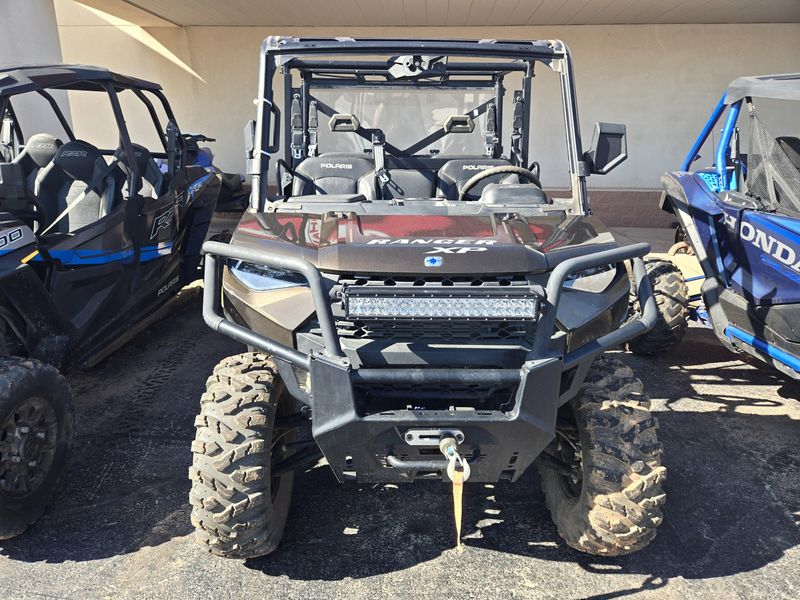 USED 2024 POLARIS RGR CREW XP 1000 TEXAS ED  BRONZE METALLIC TEXAS EDITION  Family PowerSports (877) 886-1997 familypowersports.com 