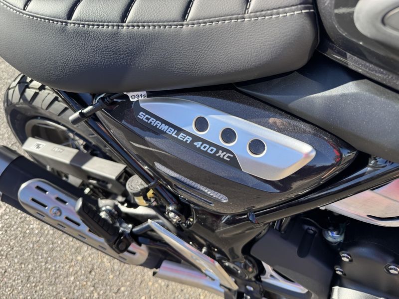 2026 Triumph Scrambler 400 XC - STORM GREY - WITH CUSTOM EXHAUST