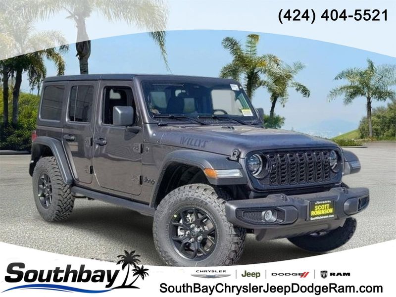 New 2026 Jeep Wrangler Unlimited Willys