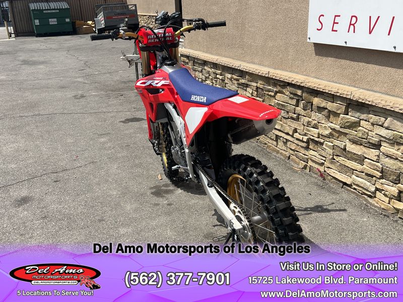 2023 Honda CRF450R50P  in a RED exterior color. Del Amo Motorsports of Los Angeles (562) 262-9181 delamomotorsports.com 