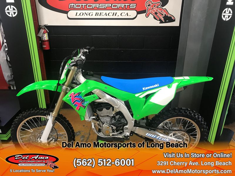 2024 Kawasaki KX252CRFAN-GN2  in a LIME GREEN exterior color. Del Amo Motorsports of Long Beach (562) 362-3160 delamomotorsports.com 