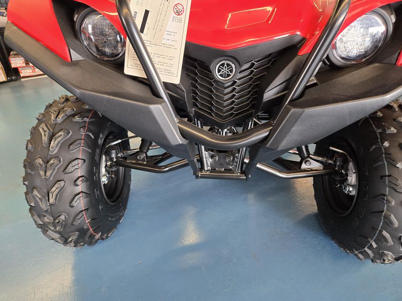 2025 Yamaha GRIZZLY 110 GREY METALLIC AND RED Image 7