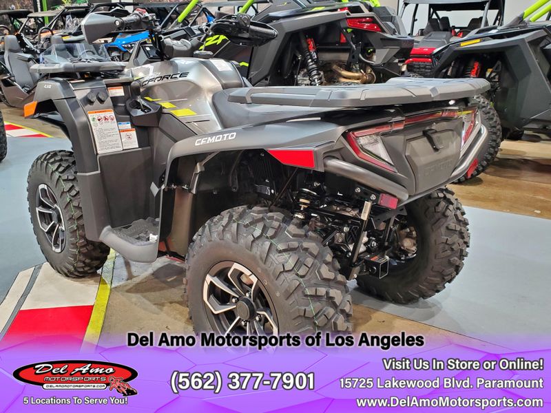 2024 CFMOTO CF600AU-3SA  in a VELOCITY GREY exterior color. Del Amo Motorsports of Los Angeles (562) 262-9181 delamomotorsports.com 