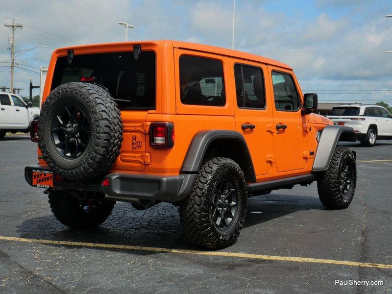 New 2025 Jeep Wrangler 4-door WillysImage 11