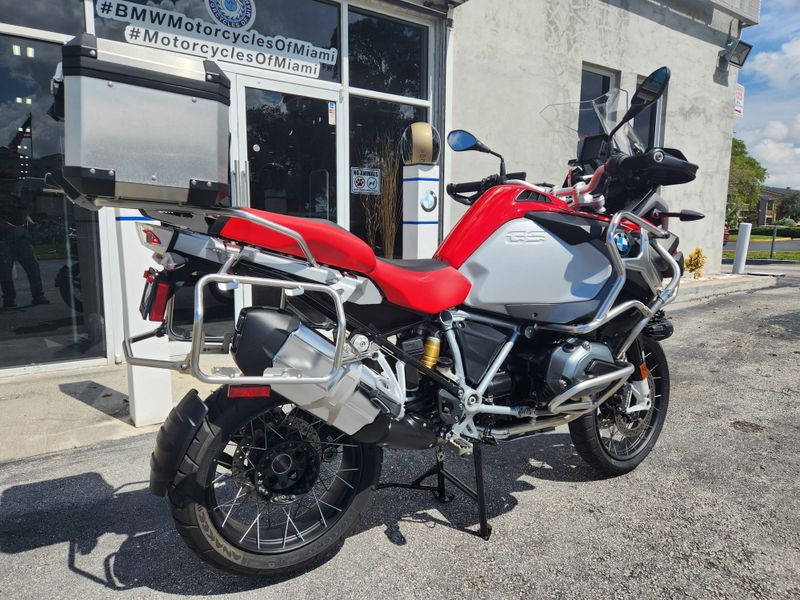 2018 BMW R1200GSA  in a RACING RED exterior color. BMW Motorcycles of Miami 786-845-0052 motorcyclesofmiami.com 