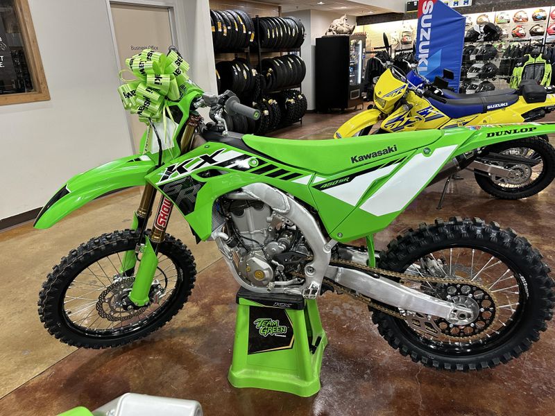 2025 Kawasaki KX450SR LIME GREEN Image 2