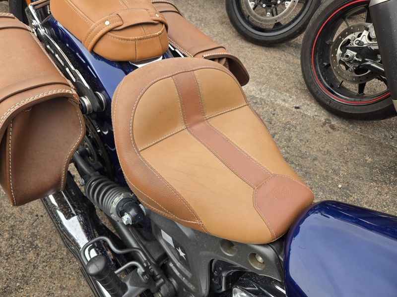 USED 2020 INDIAN MOTORCYCLE SCOUT DEEPWATER METALLIC WABS 49ST BASE Image 10