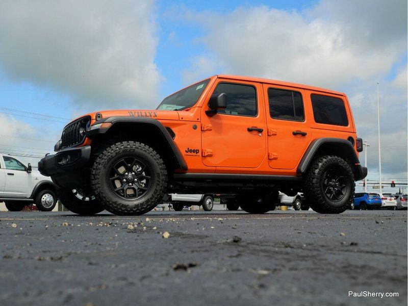 New 2025 Jeep Wrangler 4-door WillysImage 17