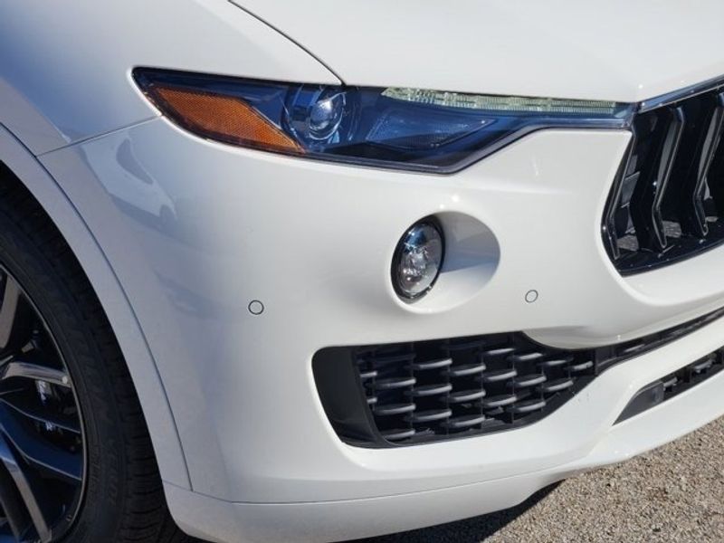 2024 Maserati Levante GT in a White exterior color and Black/Redinterior. Northside Imports Houston 281-475-4549 northsideimportshouston.com 