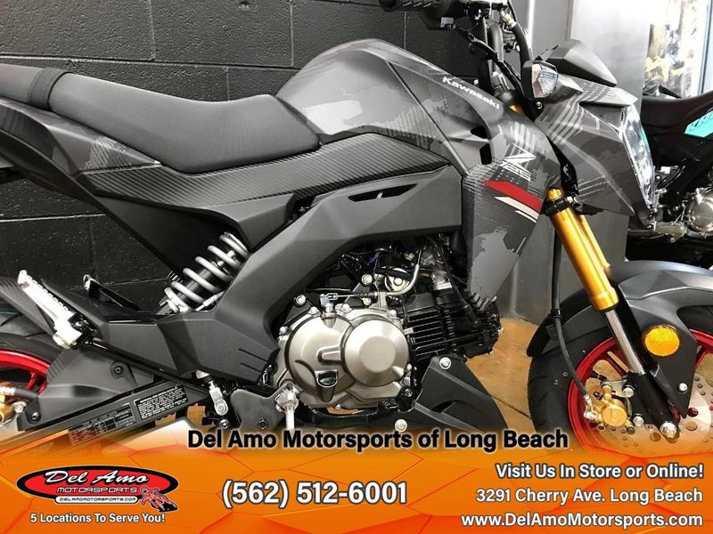 2024 Kawasaki BR125JRFAL-GY2  in a CYPHER CAMO GRAY (MATTE)/METALLIC MATTE CARBON GRAY exterior color. Del Amo Motorsports of Long Beach (562) 362-3160 delamomotorsports.com 