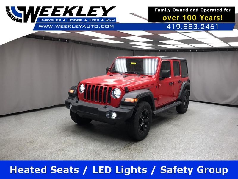 Used 2021 Jeep Wrangler Unlimited Sport AltitudeImage 1