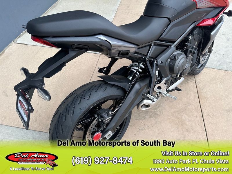 2024 Triumph TIGER SPORT 660  in a KOROSI RED/GRAPHITE exterior color. Del Amo Motorsports of South Bay (619) 547-1937 delamomotorsports.com 