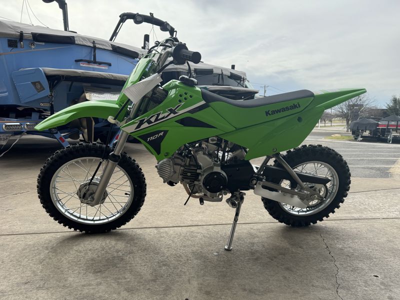 2024 KAWASAKI KLX 110R  LIME GREEN in a GREEN exterior color. Family PowerSports (877) 886-1997 familypowersports.com 