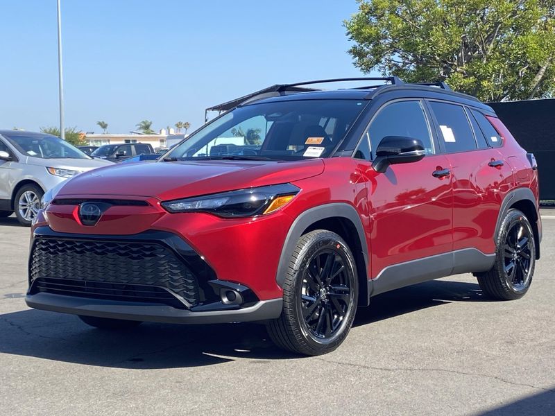 New 2025 Toyota Corolla Cross Hybrid Nightshade EditionImage 5