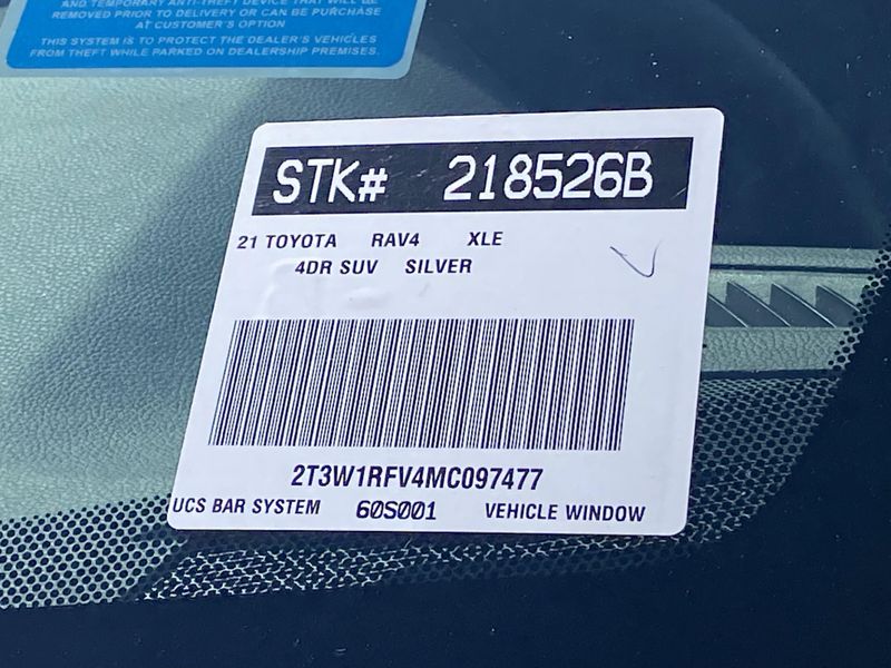 Used 2021 Toyota RAV4 XLEImage 9