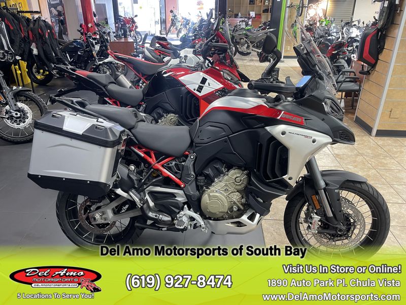 2024 Ducati MULTISTRADA V4 RALLY TRAVEL & RADAR SPOKED WHEELSImage 4