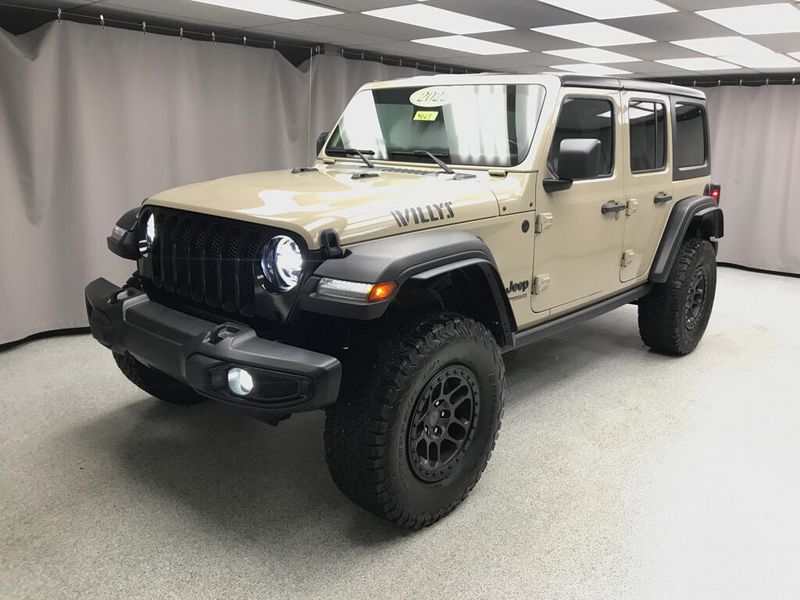 Used 2022 Jeep Wrangler Unlimited WillysImage 16