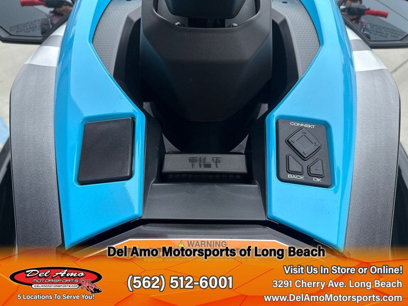 2024 Yamaha GP1900A-AA  in a BLACK/CYAN exterior color. Del Amo Motorsports of Long Beach (562) 362-3160 delamomotorsports.com 