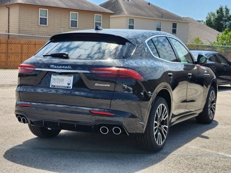 2023 Maserati Grecale GT in a Black exterior color and Greige/Greigeinterior. Northside Imports Houston 281-475-4549 northsideimportshouston.com 